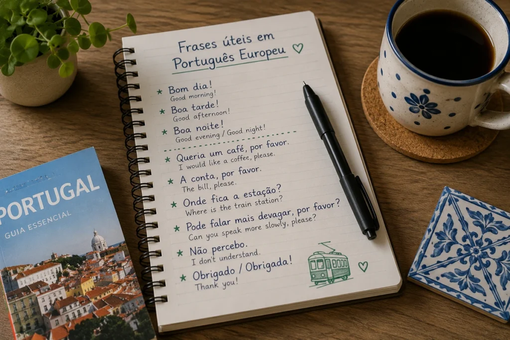 Useful European Portuguese phrases for beginners